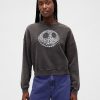 Gap × Disney Tim Burton’s The Nightmare Before Christmas Bluza z czaszką Heavyweight Gap × Disney Tim Burton’s The Nightmare Before Christmas Bluza z czaszką Heavyweight