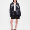 Gap × Disney Tim Burton’s The Nightmare Before Christmas Bokserki dla dorosłych z organicznej bawełny w paski z czaszką