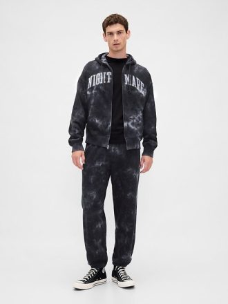 Gap × Disney Tim Burton’s The Nightmare Before Christmas Heavyweight Bluza z kapturem na zamek