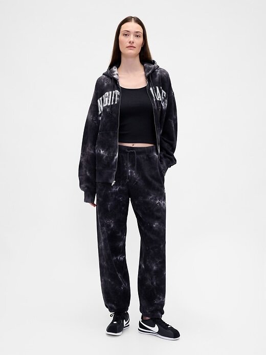Gap × Disney Tim Burton’s The Nightmare Before Christmas Heavyweight Bluza z kapturem na zamek Gap × Disney Tim Burton’s The Nightmare Before Christmas Heavyweight Bluza z kapturem na zamek