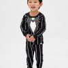 Gap × Disney Tim Burton’s The Nightmare Before Christmas Piżama dla niemowląt i małych dzieci z bawełny organicznej