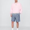 Gap × Malbon 9,5-calowe plisowane luźne szorty