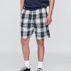 Gap × Malbon 9,5-calowe plisowane luźne szorty