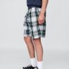 Gap × Malbon 9,5-calowe plisowane luźne szorty