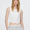 GapFit Breathe Crop Muscle Tank Top