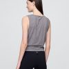 GapFit Breathe Twist-Front Tank Top