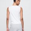 GapFit Breathe Twist-Front Tank Top