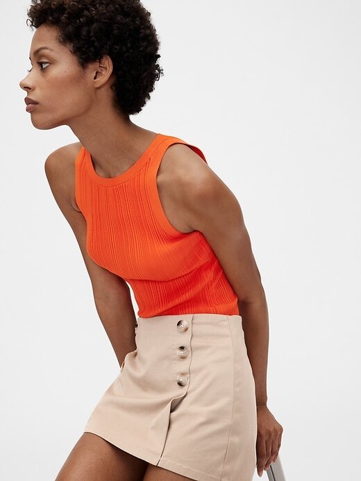 GapStudio Rib Tank Top GapStudio Rib Tank Top