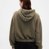 Gruba bluza z kapturem z materiału frotté, oversize