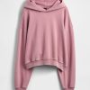 Gruba bluza z kapturem z materiału frotté, oversize