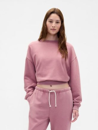Gruba bluza z materiału frotté, oversize