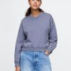 Gruba bluza z materiału frotté, oversize