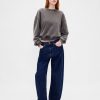 Gruba bluza z materiału frotté, oversize