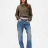 Gruba bluza z materiału frotté, oversize
