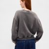 Gruba bluza z materiału frotté, oversize