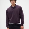 Gruba, oversize’owa bluza polo
