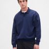 Gruba, oversize’owa bluza polo