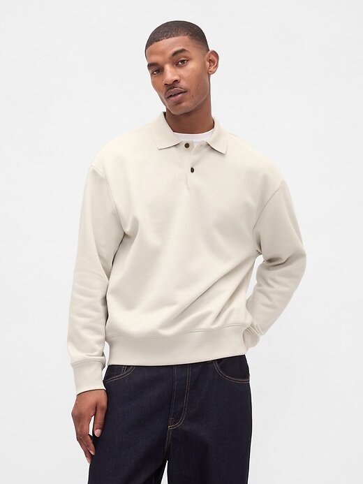 Gruba, oversize’owa bluza polo Gruba, oversize’owa bluza polo