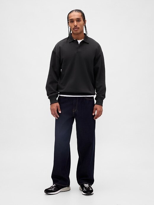 Gruba, oversize’owa bluza polo Gruba, oversize’owa bluza polo