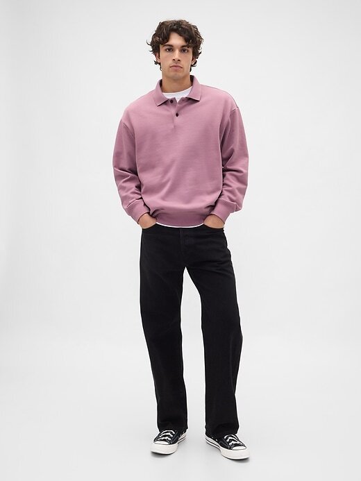 Gruba, oversize’owa bluza polo Gruba, oversize’owa bluza polo