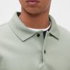 Gruba, oversize’owa bluza polo