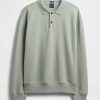 Gruba, oversize’owa bluza polo