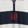 Gruby sweter z logo w paski Gruby sweter z logo w paski