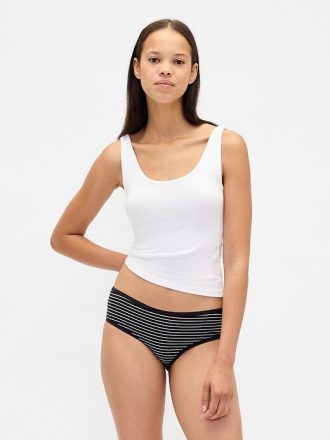 Hipsterki z organicznej bawełny stretch (opakowanie 3 szt.)
