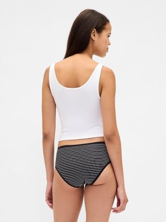 Hipsterki z organicznej bawełny stretch (opakowanie 3 szt.)