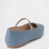 Jeansowe baleriny Mary Jane