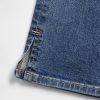 Jeansy Capri z wysokim stanem