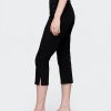 Jeansy Capri z wysokim stanem i skróconymi nogawkami