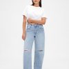 Jeansy Curvy High Rise Barrel Jeansy Curvy High Rise Barrel