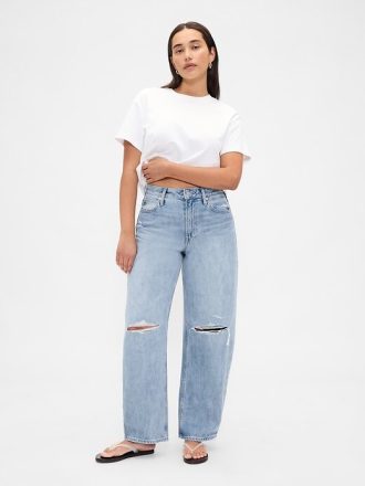 Jeansy Curvy High Rise Barrel