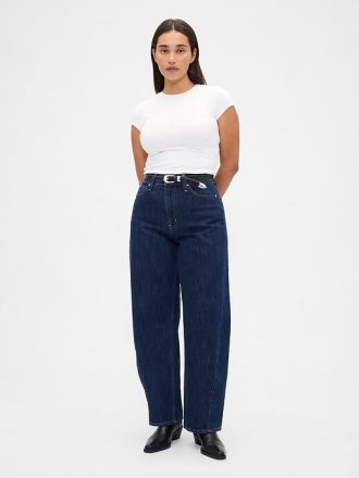 Jeansy Curvy High Rise Barrel