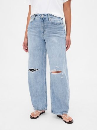 Jeansy Curvy High Rise Barrel