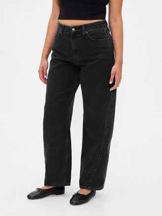 Jeansy Curvy High Rise Barrel