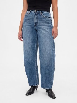 Jeansy Curvy High Rise Barrel
