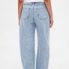 Jeansy Curvy High Rise Barrel Jeansy Curvy High Rise Barrel