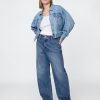 Jeansy Curvy High Rise Barrel