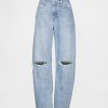 Jeansy Curvy High Rise Barrel Jeansy Curvy High Rise Barrel