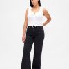 Jeansy Curvy High Rise Stride z szerokimi nogawkami