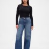 Jeansy Curvy High Rise Stride z szerokimi nogawkami