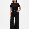 Jeansy Curvy High Rise Stride z szerokimi nogawkami i kostkami