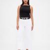 Jeansy Curvy High Rise Stride z szerokimi nogawkami i kostkami