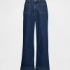 Jeansy Curvy High Rise Stride z szerokimi nogawkami i kostkami