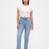 Jeansy Curvy High Rise z lat 90., obcisłe, proste
