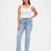 Jeansy Curvy High Rise z lat 90., obcisłe, proste