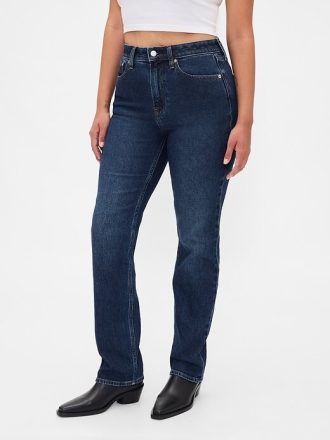 Jeansy Curvy High Rise z lat 90., obcisłe, proste