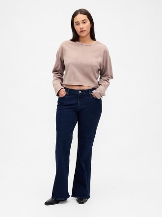 Jeansy Curvy Low Rise, długie i obcisłe